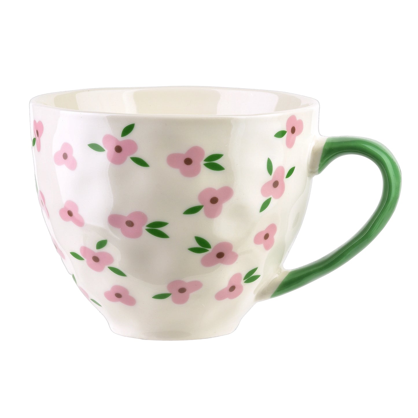 Florella Mug 400ml 11x15x9 cm Pink Flowers