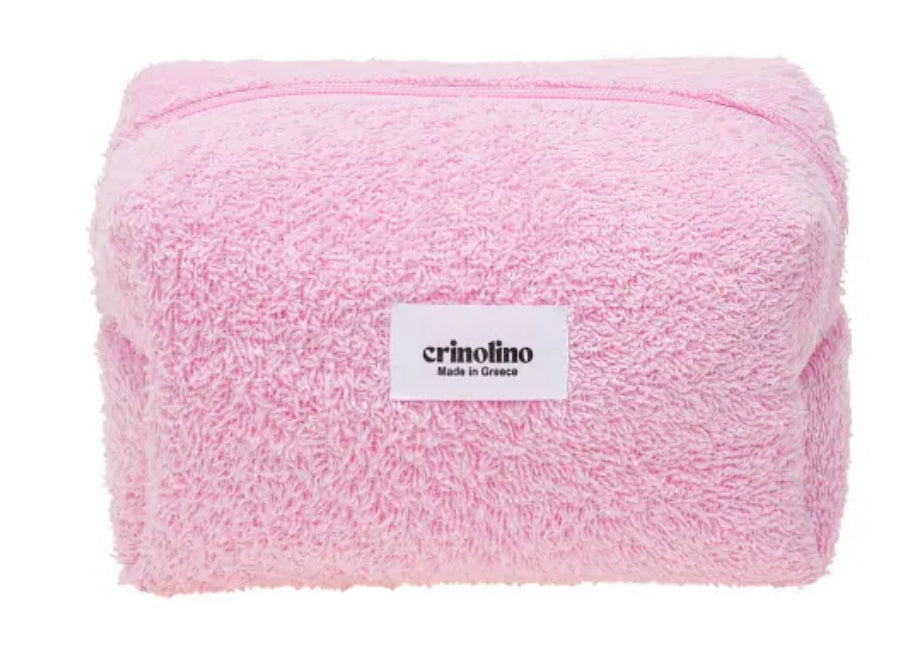 PINK TERRY MAKEUP BAG Bags