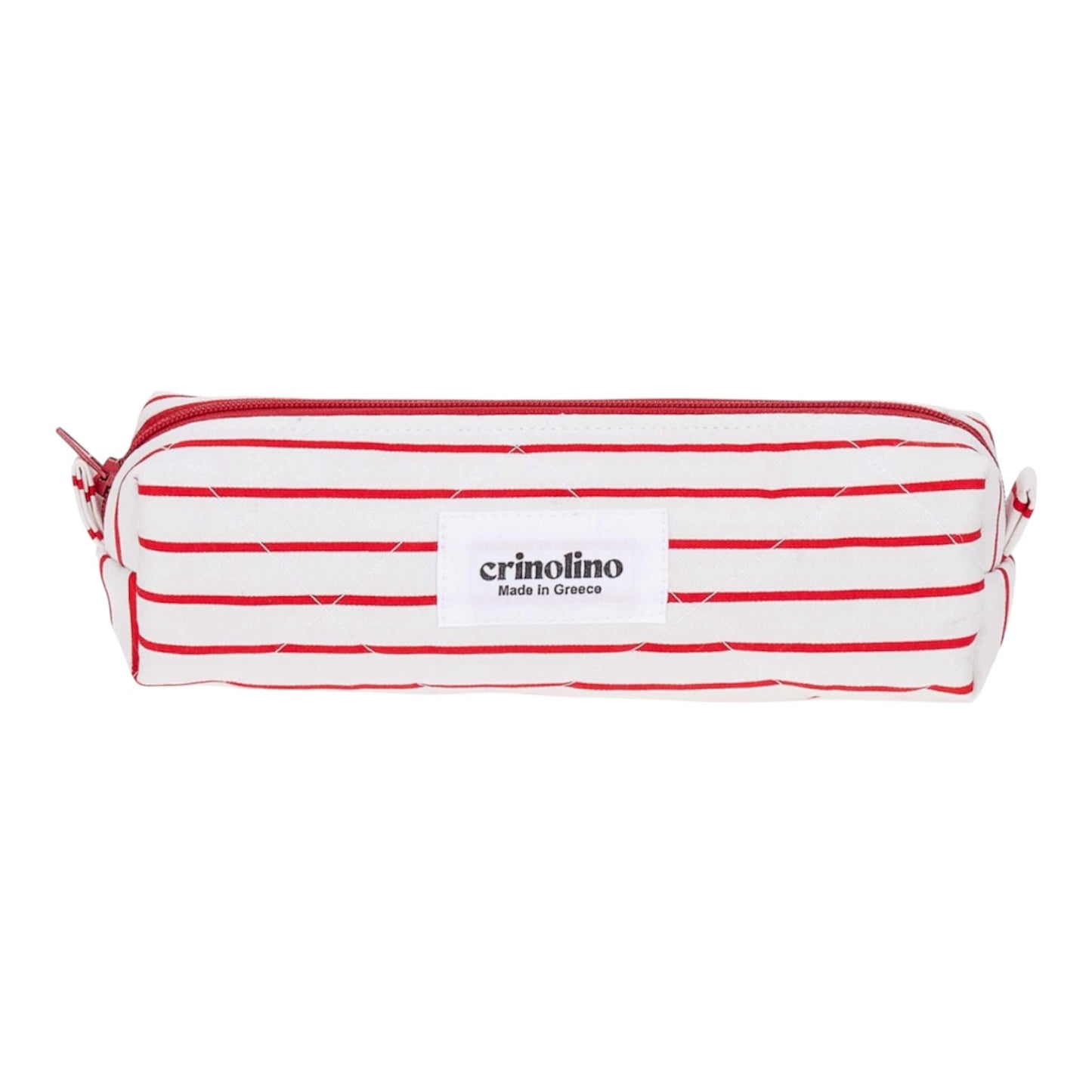 RED STRIPED BRUSH Bags