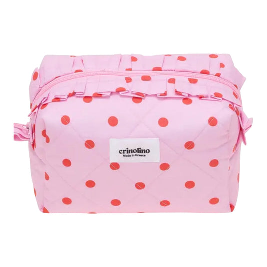 RED DOTS MAKEUP BAGS