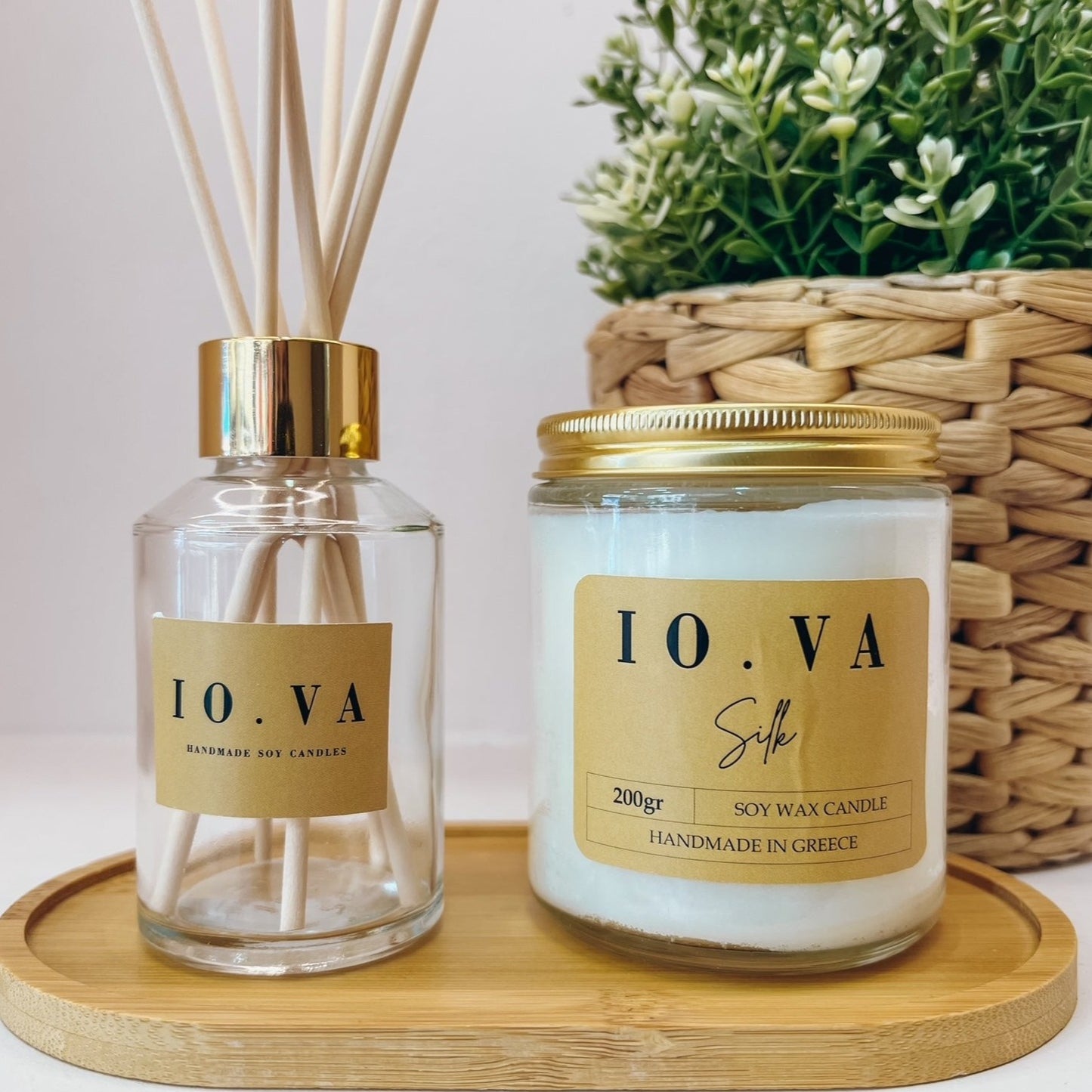 Αρωματικό κερί σόγιας Candles