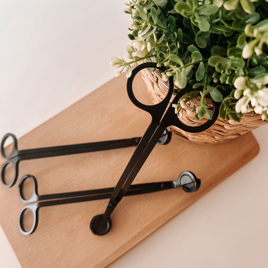 Μαύρο ψαλίδι για φυτίλια(Wick trimmer) Tools