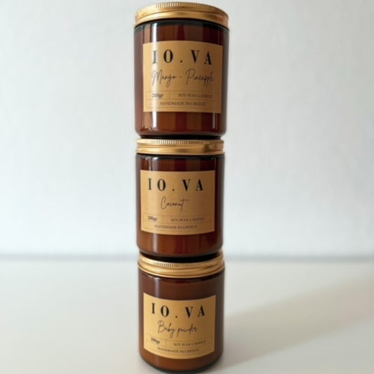 Αρωματικό κερί σόγιας Candles