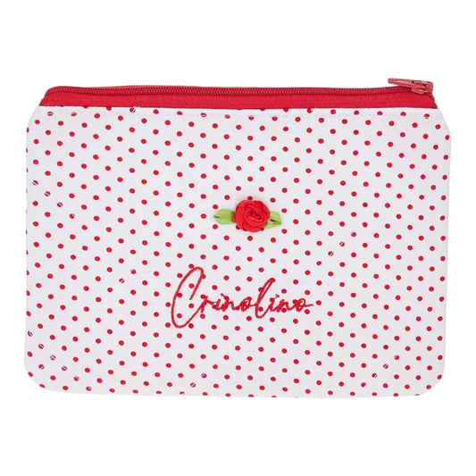 RED DOTS POUCH