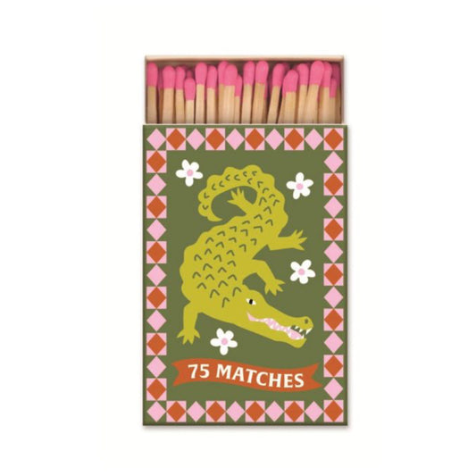 Adopo 'Crocodile' Pink 75 Σπίρτα ασφαλείας 9.6cm-Paddy wax