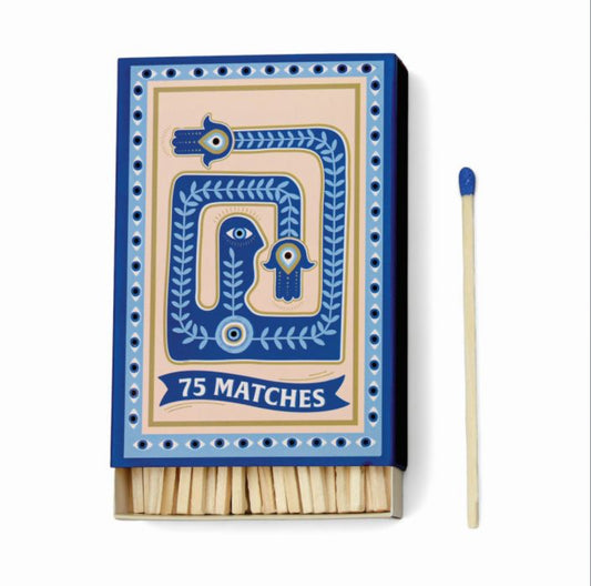 Adopo 'Eye' Blue 75 Σπίρτα ασφαλείας 9.6cm-Paddywax