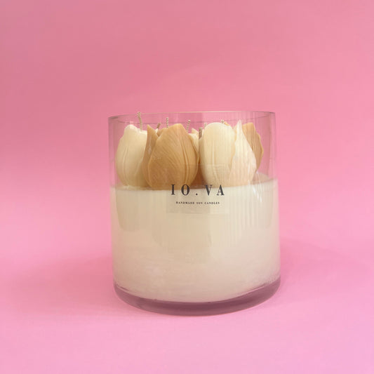 Bouquet candle
