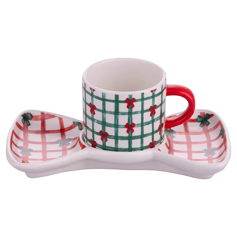 Coffee cup with saucer set