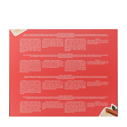 Fluff Face Care Set CINNAMON CHEESECAKE 3pcs