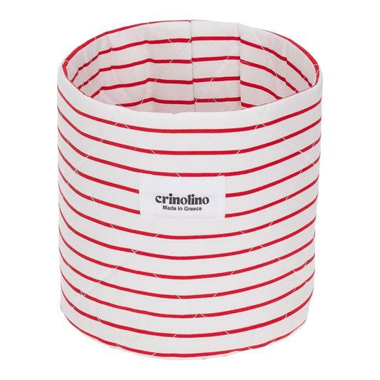 RED STRIPED BUCKET