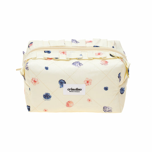 OCEAN PETALS MAXI MAKEUP BAG
