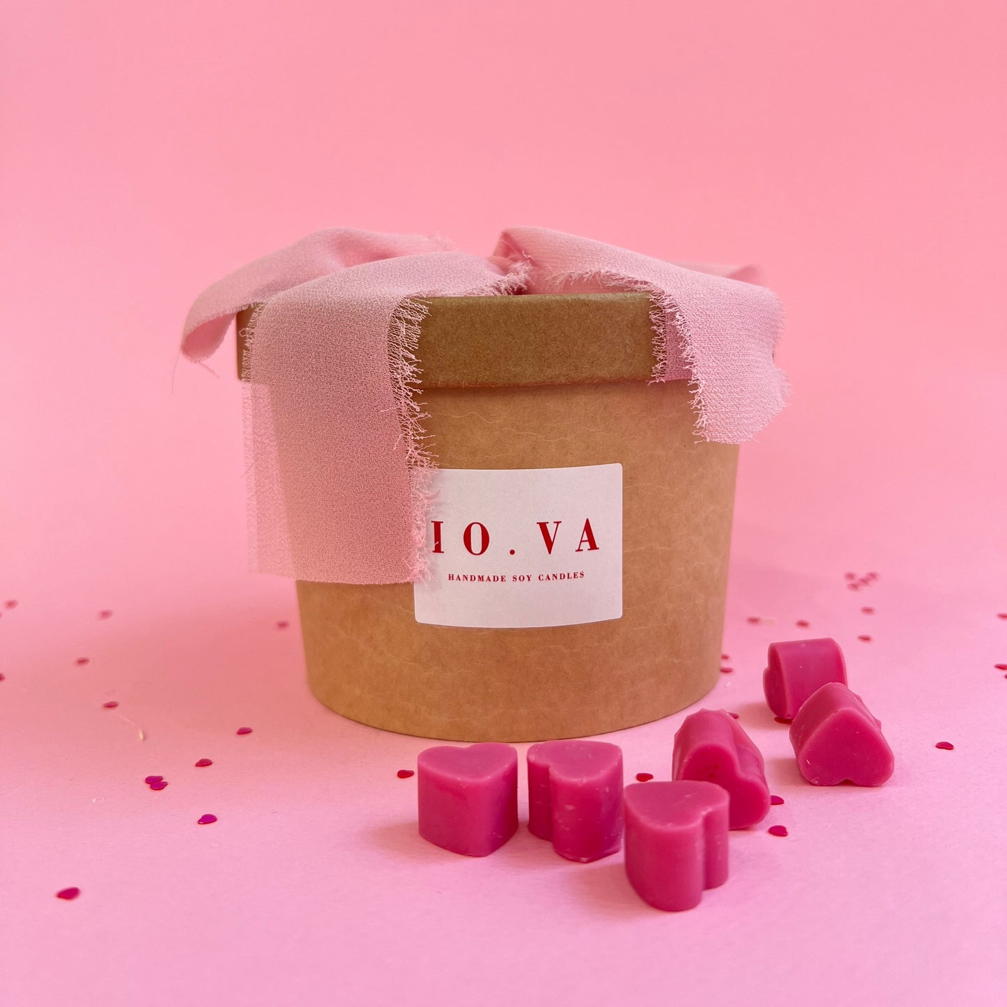 Hearts wax melts