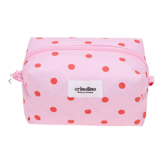 RED DOTS MAKEUP BAGS