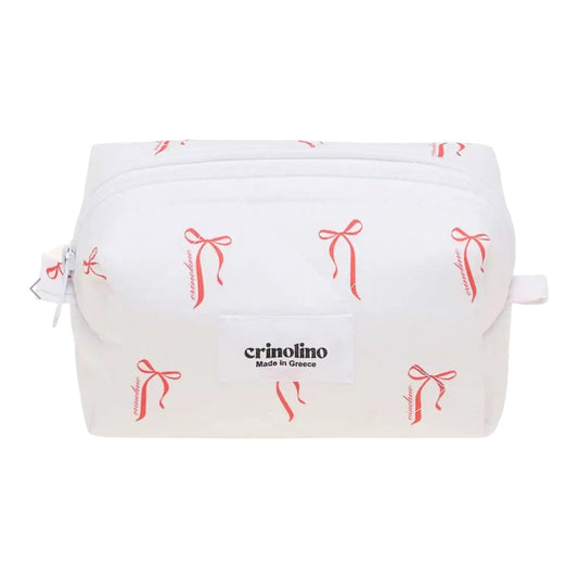 RED RIBBON MAKEUP BAGS