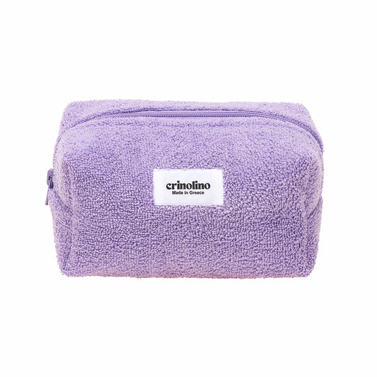 LILAC TERRY CLASSIC MAKEUP BAG