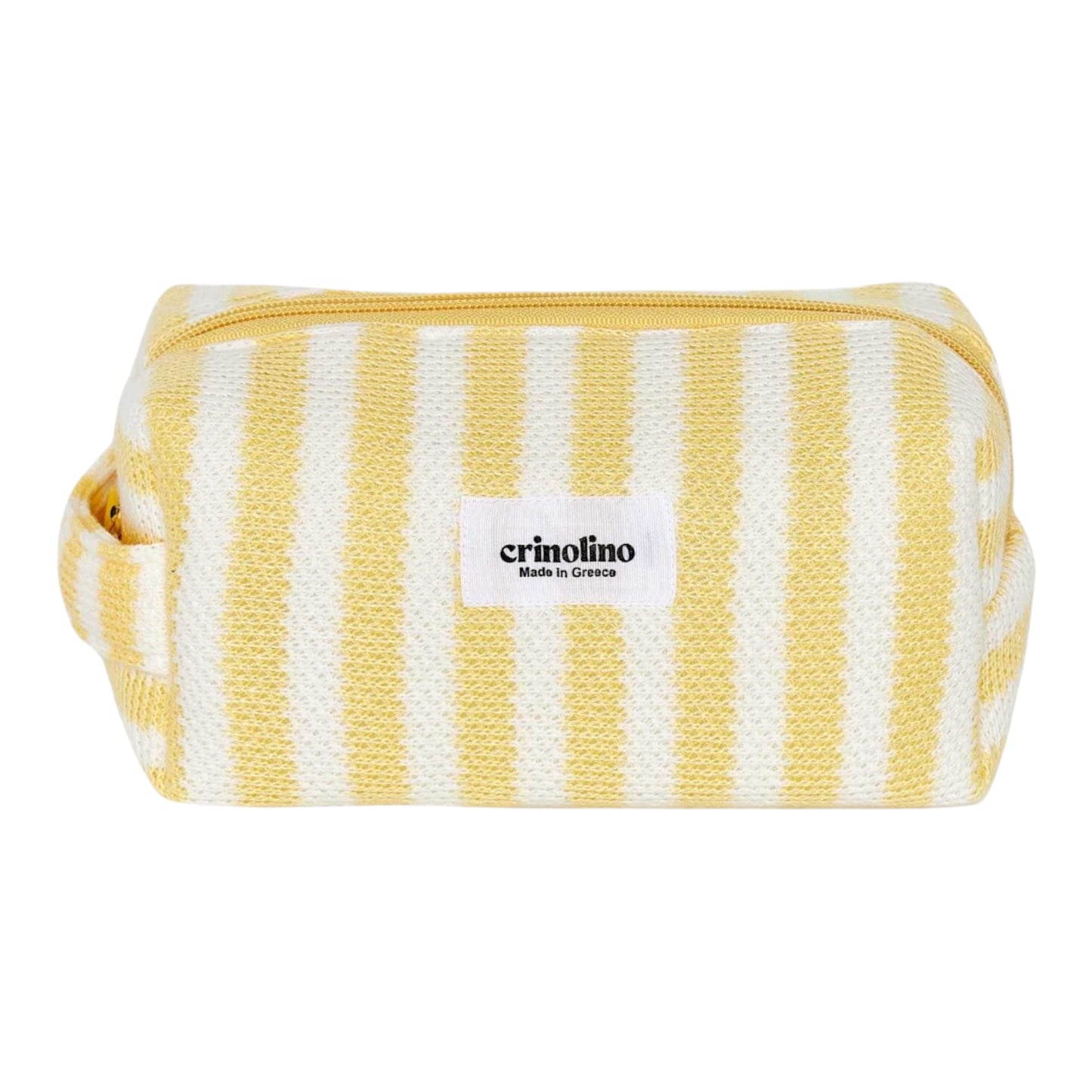 MINT STRIPED TOILETRY BAG