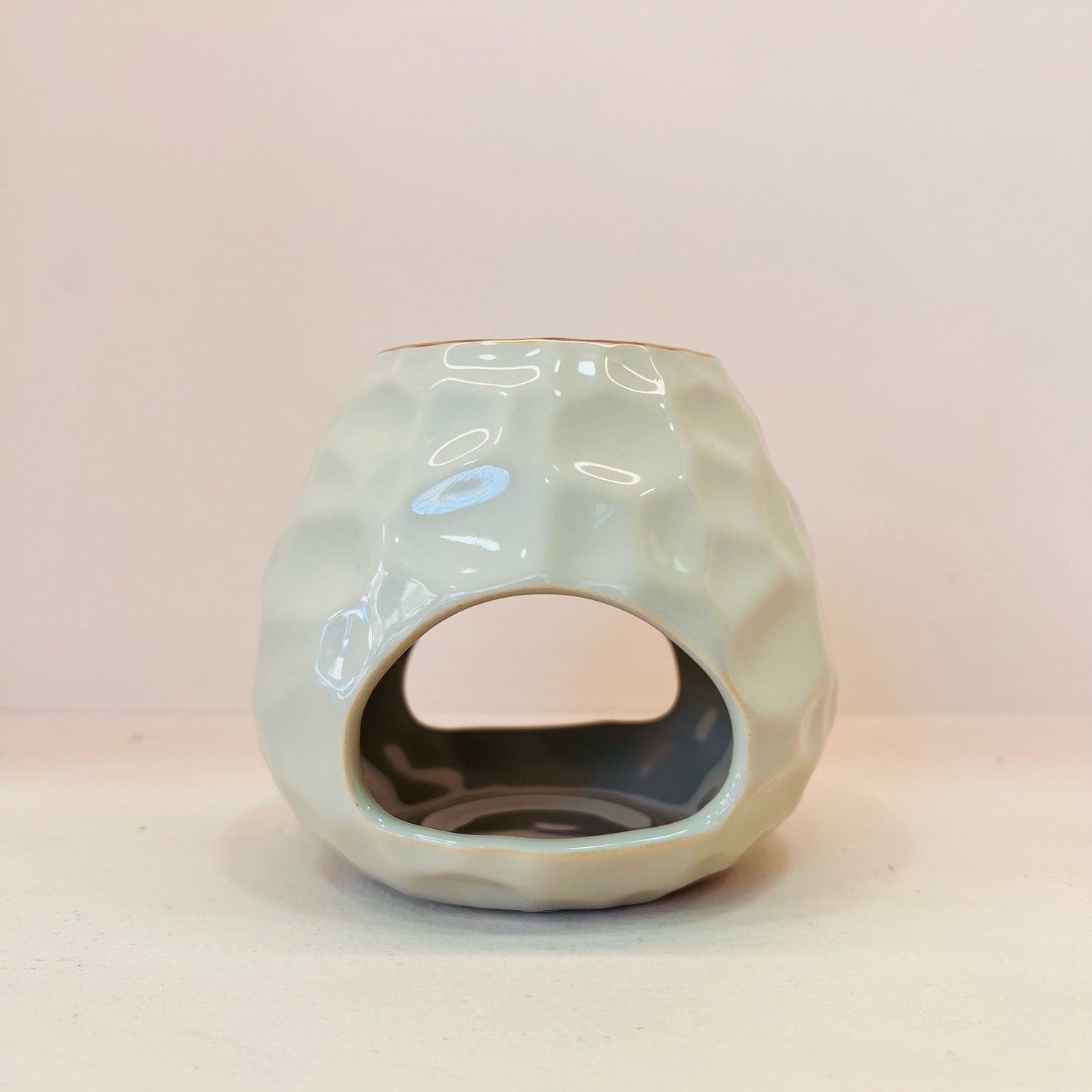 Αρωματιστής Scentchips Chisseled μπεζ με χρυσή λεπτομέρεια